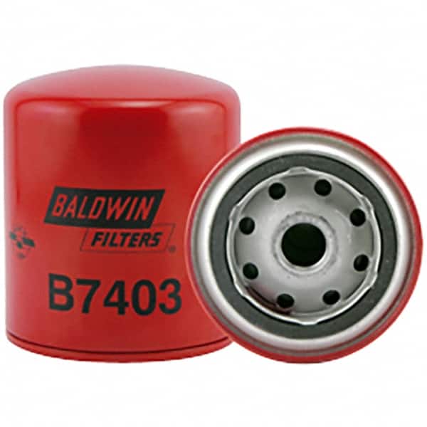 Baldwin Filters - 3/4 Thread 4-3/8" OAL x 3-11/16" OD Automotive Oil Filter - Exact Tooling