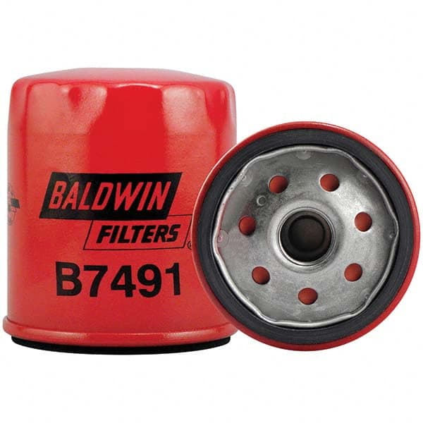 Baldwin Filters - 3/4 Thread 3-17/32" OAL x 3" OD Automotive Oil Filter - Exact Tooling