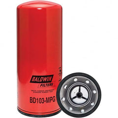 Baldwin Filters - 2-1/4 Thread 11-13/32" OAL x 4-21/32" OD Automotive Oil Filter - Exact Tooling