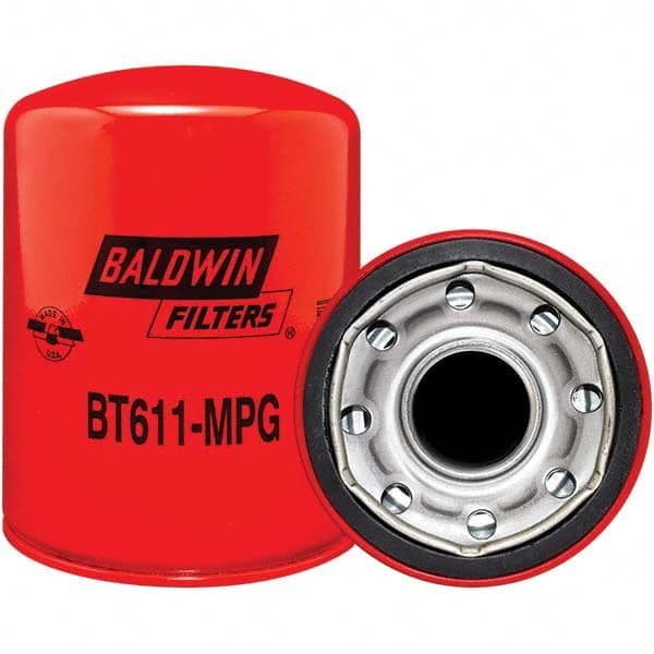 Baldwin Filters - 1-1/4 Thread 6-9/32" OAL x 4-5/8" OD Automotive Oil Filter - Exact Tooling