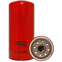 Baldwin Filters - 1-1/2 Thread 12-3/32" OAL x 5-3/8" OD Automotive Oil Filter - Exact Tooling