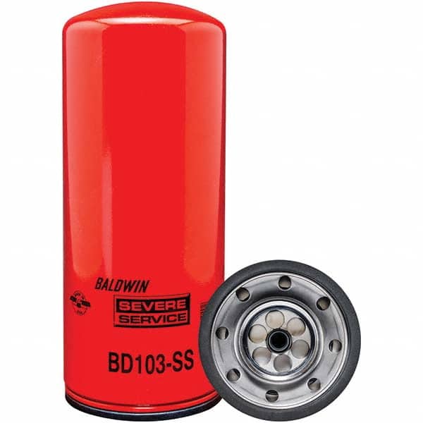 Baldwin Filters - 2-1/4 Thread 11-13/32" OAL x 4-21/32" OD Automotive Oil Filter - Exact Tooling