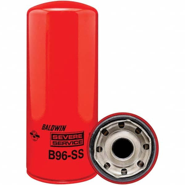 Baldwin Filters - 1-1/2 Thread 11-9/32" OAL x 4-11/16" OD Automotive Oil Filter - Exact Tooling