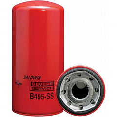 Baldwin Filters - 1-5/8 Thread 9-15/16" OAL x 4-21/32" OD Automotive Oil Filter - Exact Tooling
