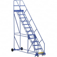 Vestil - 166" High 350 Lb Capacity 13 Step Ladder - Exact Tooling