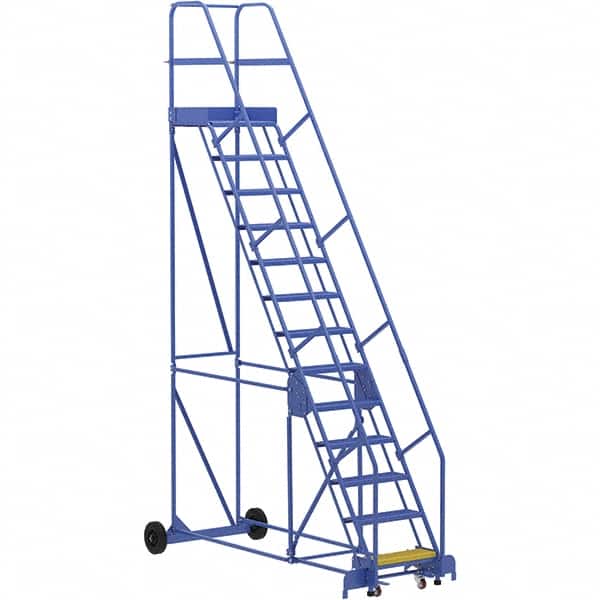 Vestil - 166" High 350 Lb Capacity 13 Step Ladder - Exact Tooling