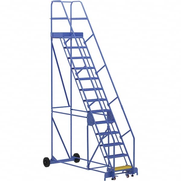 Vestil - 166" High 350 Lb Capacity 13 Step Ladder - Exact Tooling