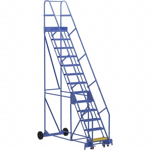 Vestil - 166" High 350 Lb Capacity 13 Step Ladder - Exact Tooling