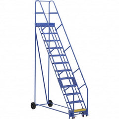 Vestil - 156" High 350 Lb Capacity 12 Step Ladder - Exact Tooling