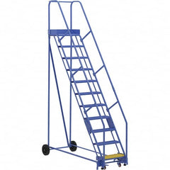 Vestil - 140" High 350 Lb Capacity 11 Step Ladder - Exact Tooling