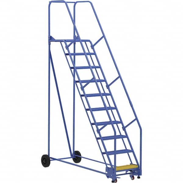 Vestil - 130" High 350 Lb Capacity 10 Step Ladder - Exact Tooling