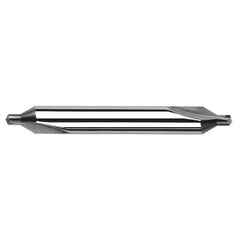 #3 × 2″ OAL 90 Degree Carbide Combined Drill and Countersink Uncoated - Exact Tooling