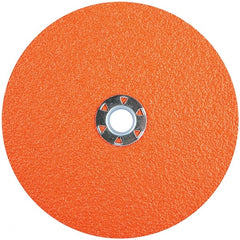 Norton - Fiber Discs Disc Diameter (Inch): 7 Abrasive Material: Ceramic Alumina - Exact Tooling