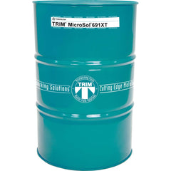 Master Fluid Solutions - Metalworking Fluids & Coolants; Type: Microemulsion ; Form or Style: Liquid; Low Foam; Semisynthetic ; Container Type: Drum ; Color: Amber ; For Use With: Metalworking ; Series: TRIM MicroSol 691XT - Exact Tooling