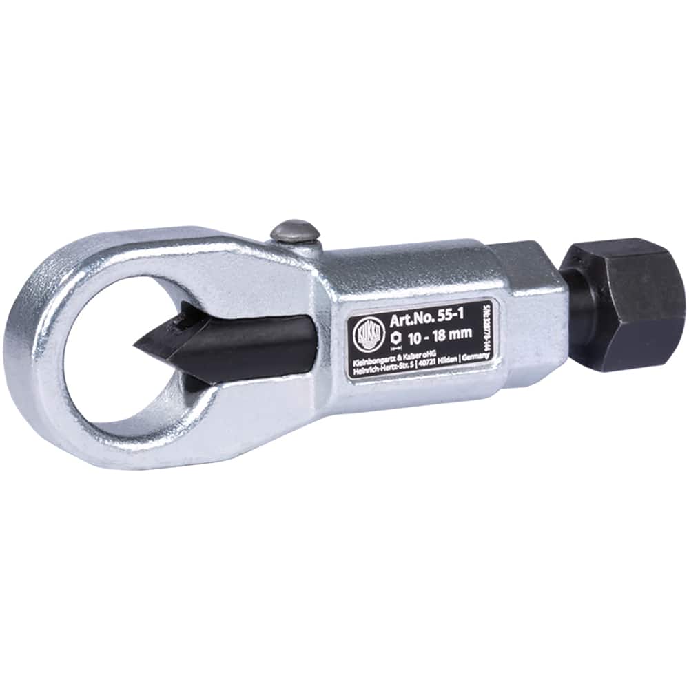 KUKKO - Nut Splitters; Tool Type: SINGLE EDGED NUT SPLITTER ; Overall Length (mm): 80.0000 ; Overall Length (Inch): 3-3/16 ; Size (mm): 18.0000 ; Size (Inch): 3/4 - Exact Tooling