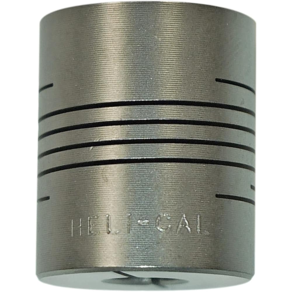 Heli-Cal - Flexible Coupling; Type: Clamp Hub ; Maximum Bore Diameter (mm): 18.0000 ; Minimum Bore Diameter (mm): 18.000 ; Outside Diameter (mm): 50.0000 ; Overall Length (mm): 54.0000 ; Material: 17-4PH CRES - Exact Tooling