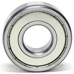 Shuster - 6300 ZZ JEM, 10mm Bore Diam, 35mm OD, Double Shield Deep Groove Radial Ball Bearing - Exact Tooling