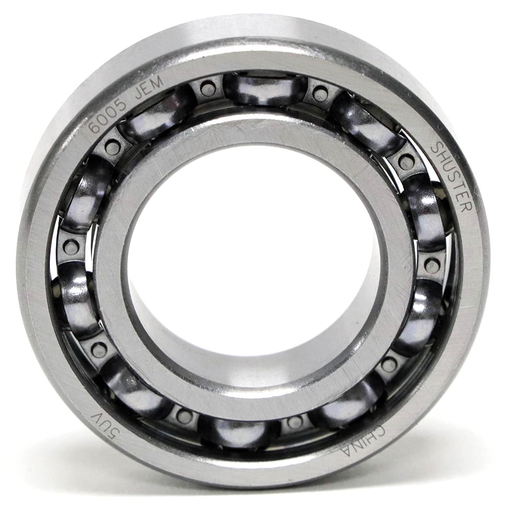 Shuster - 6013 JEM, 65mm Bore Diam, 100mm OD, Open Deep Groove Radial Ball Bearing - Exact Tooling
