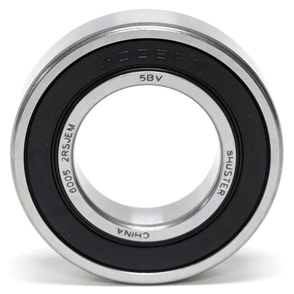 Shuster - 6007 2RS JEM, 35mm Bore Diam, 62mm OD, Double Seal Deep Groove Radial Ball Bearing - Exact Tooling