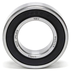 Shuster - 6000 2RS JEM BULK, 10mm Bore Diam, 26mm OD, Double Seal Deep Groove Radial Ball Bearing - Exact Tooling
