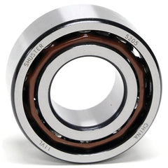 Shuster - 5310, 50mm Bore Diam, 110mm OD, Open Angular Contact Radial Ball Bearing - Exact Tooling