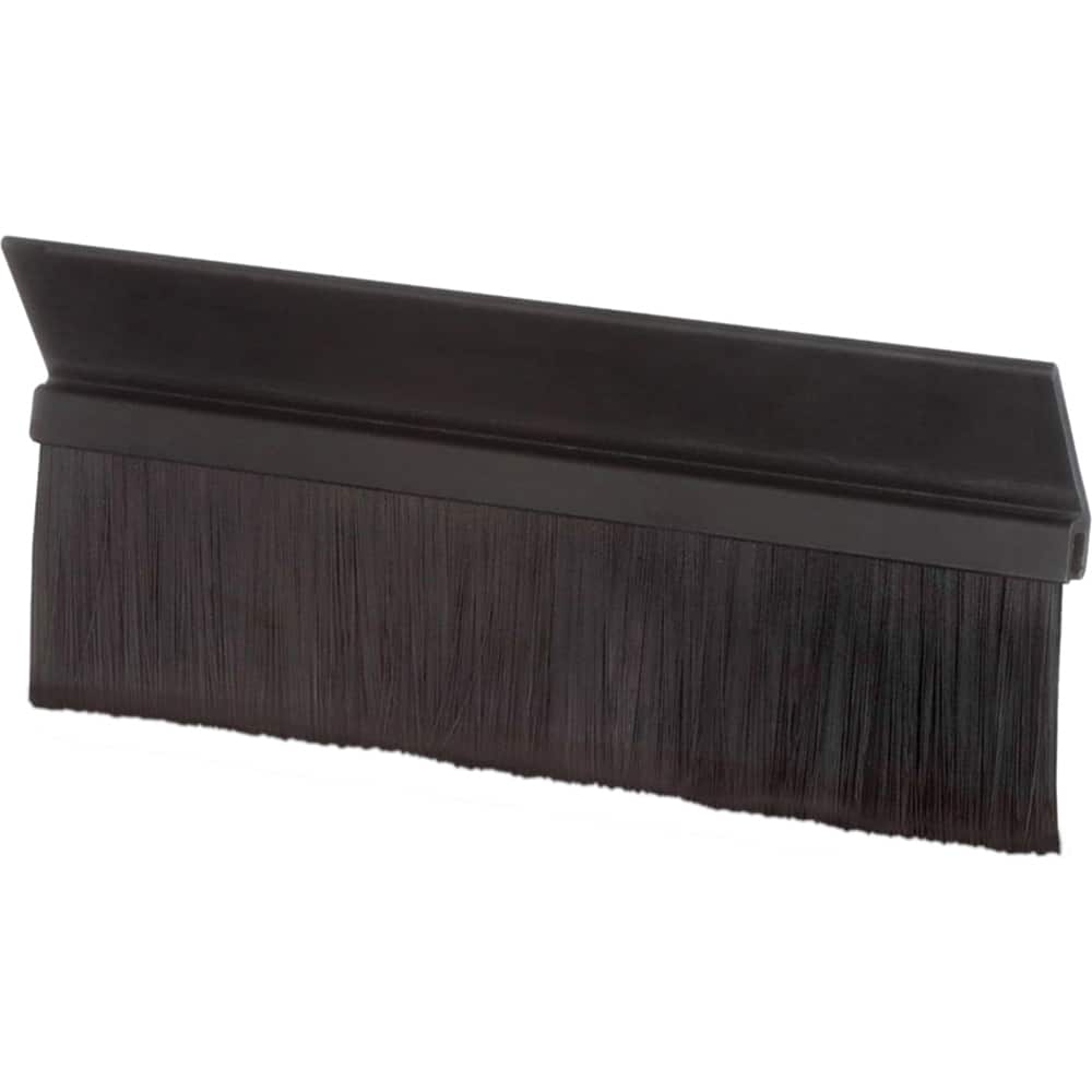 Osborn - Sweeps & Seals; Type: Brush Seal ; Width (Inch): .197 ; Finish/Coating: Duranodic Bronze ; Material: Polypropylene, Duranodic Bronze ; Back Strip Brush Width (Inch): .095 ; Bristle Length (Inch): 1.0000 - Exact Tooling