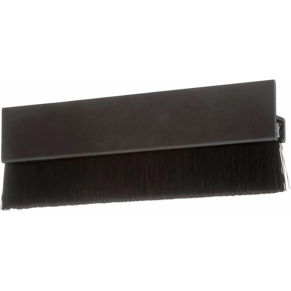 Osborn - Sweeps & Seals; Type: Brush Seal ; Width (Inch): .262 ; Finish/Coating: Duranodic Bronze ; Material: Nylon; Duranodic Bronze ; Back Strip Brush Width (Inch): .095 ; Bristle Length (Inch): 0.6200 - Exact Tooling