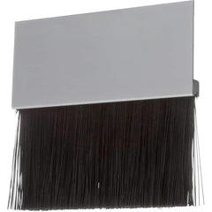 Osborn - Sweeps & Seals; Type: Bottom Seal ; Width (Inch): .292 ; Finish/Coating: Clear Anodized Aluminum ; Material: Poylpropylene; Clear Anodized Aluminum ; Back Strip Brush Width (Inch): 1.813 ; Bristle Length (Inch): 3.0000 - Exact Tooling