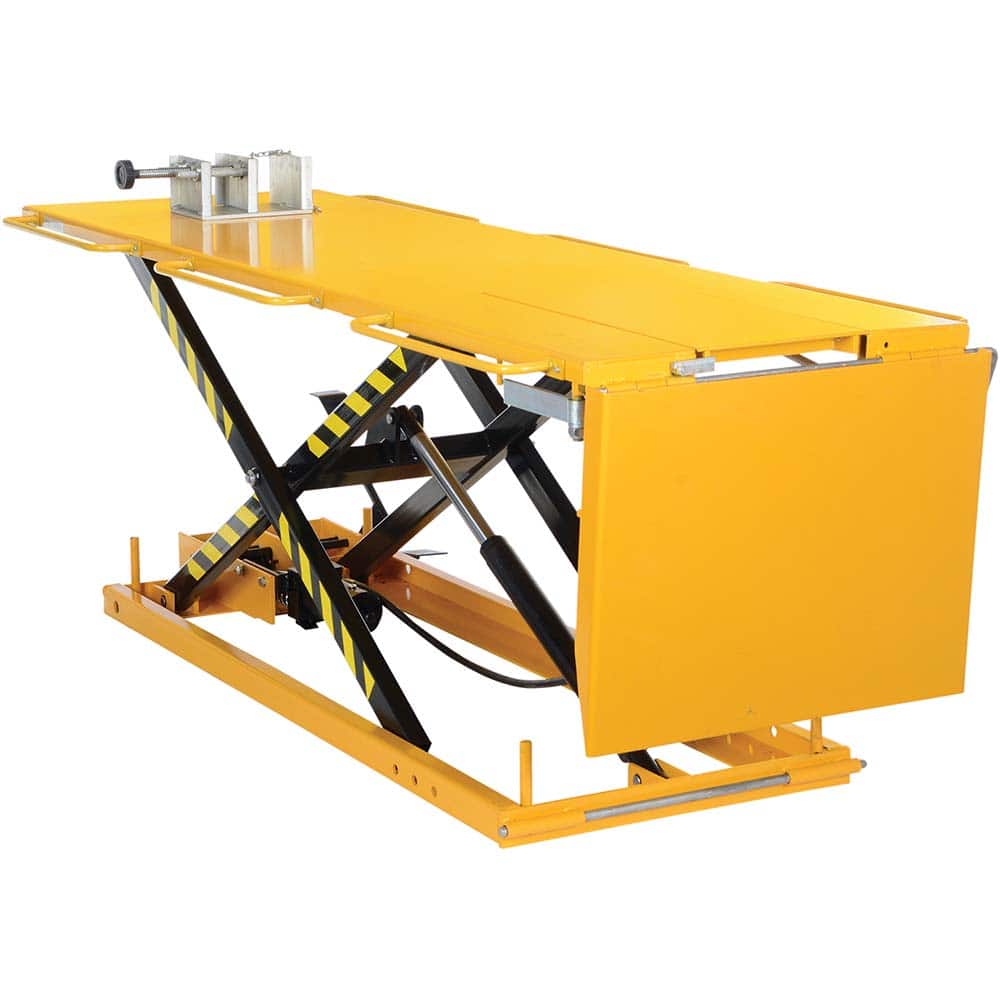 Vestil - Motorcycle Lifts; Load Capacity (Lb.): 1100.000 (Pounds); Minimum Lift Height: 7 (Inch); Maximum Lift Height: 32 (Inch) - Exact Tooling