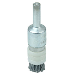 1/2″ Banded Nylox End Brush, .040/120SC Crimped Fill - Exact Tooling