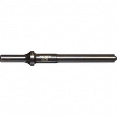 Mayhew - 7/16" Head Width, 6" OAL, Roll Pin Punch - Round Drive, Round Shank, Steel - Exact Tooling