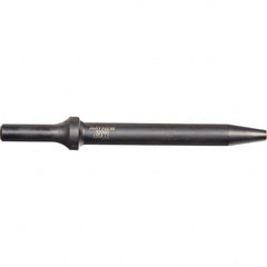 Mayhew - 6" OAL, Tapered Punch Chisel - Round Drive, Round Shank, Steel - Exact Tooling