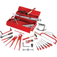 Rothenberger - Combination Hand Tool Sets Tool Type: Plumber's Tool Set Number of Pieces: 50 - Exact Tooling