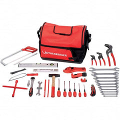 Rothenberger - Combination Hand Tool Sets Tool Type: Plumber's Tool Set Number of Pieces: 57 - Exact Tooling