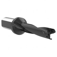 Allied Machine and Engineering - 56mm Max Drill Depth, 4xD, 14mm Diam, Indexable Insert Drill - Exact Tooling