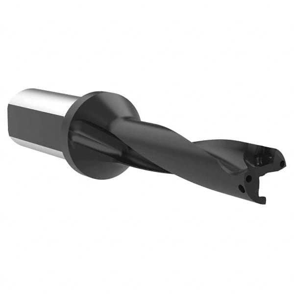 Allied Machine and Engineering - 64mm Max Drill Depth, 4xD, 16mm Diam, Indexable Insert Drill - Exact Tooling