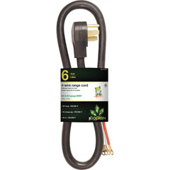 GoGreen Power - Power Cords; Cord Type: Replacement Cord ; Overall Length (Feet): 6 ; Cord Color: Brown ; Amperage: 50 ; Voltage: 250 ; Wire Gauge/Number of Conductors: 6/2 & 8/2 - Exact Tooling