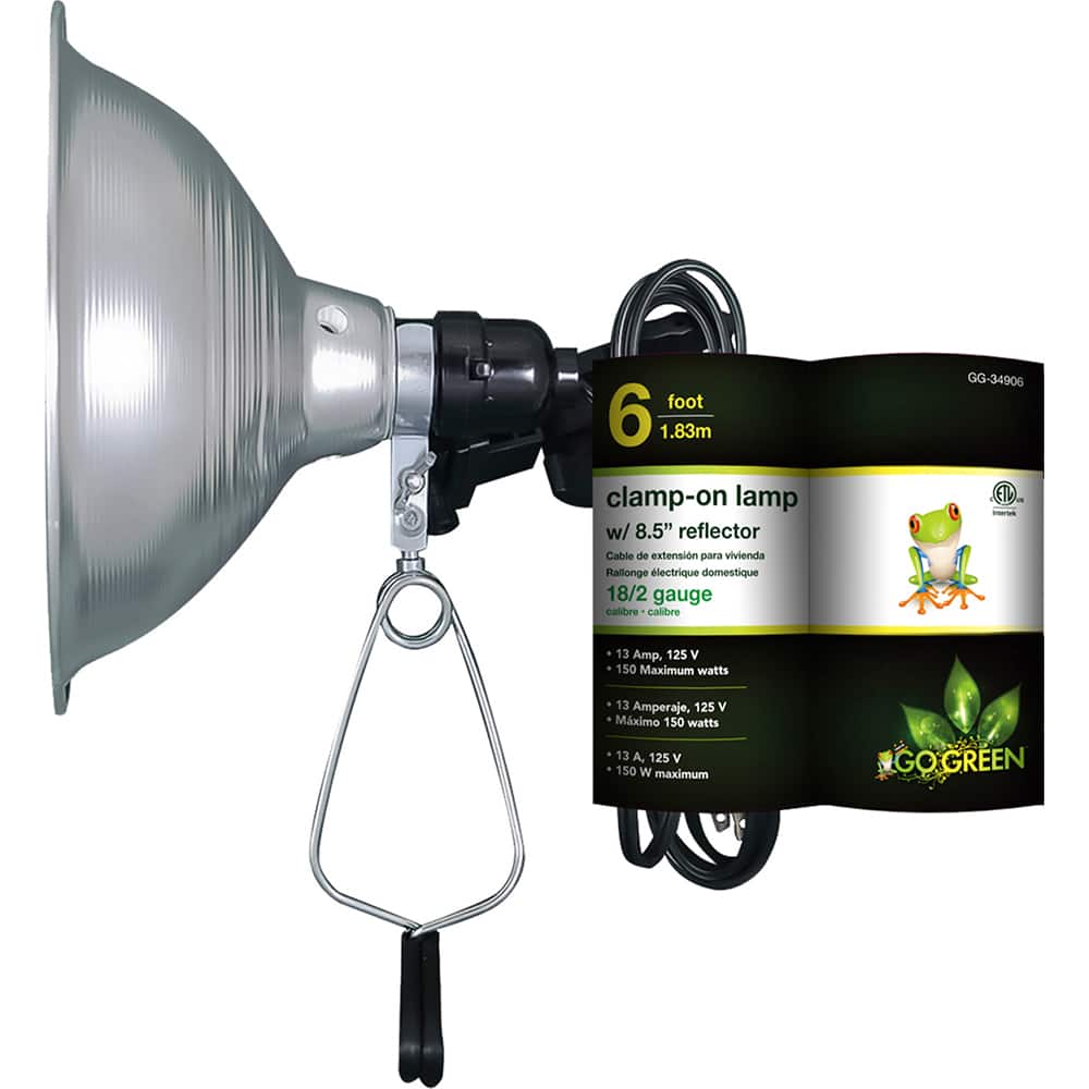 GoGreen Power - Clamp Mount Electric Portable Incandescent Light - Exact Tooling