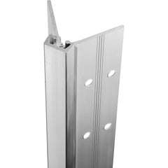 Stanley - Continuous Hinges; Type: Full Mortise ; Mount Type: Full Mortise ; Overall Length (Inch): 95; 95 ; Hinge Material: Aluminum ; Width (Decimal Inch): 4.0938 ; Thickness (Decimal Inch): 0.1120 - Exact Tooling