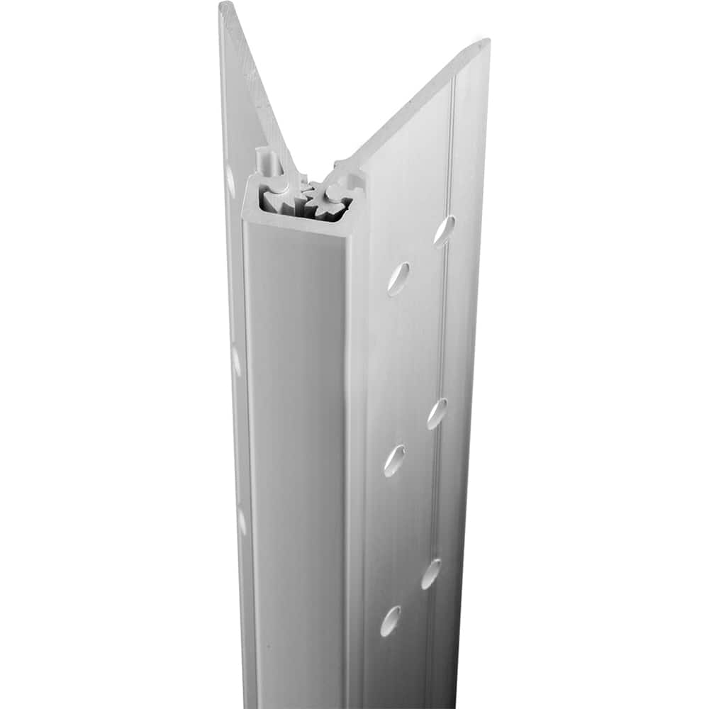 Stanley - Continuous Hinges; Type: Full Mortise ; Mount Type: Full Mortise ; Overall Length (Inch): 120; 120 ; Hinge Material: Aluminum ; Width (Decimal Inch): 4.0781 ; Thickness (Decimal Inch): 0.1120 - Exact Tooling