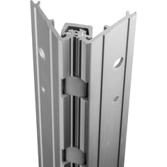 Stanley - Continuous Hinges; Type: Full Surface ; Mount Type: Full Surface ; Overall Length (Inch): 85; 85 ; Hinge Material: Aluminum ; Width (Decimal Inch): 3.4063 ; Thickness (Decimal Inch): 0.1120 - Exact Tooling