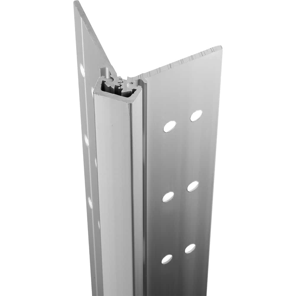 Stanley - Continuous Hinges; Type: Full Mortise ; Mount Type: Full Mortise ; Overall Length (Inch): 79; 79 ; Hinge Material: Aluminum ; Width (Decimal Inch): 4.4375 ; Thickness (Decimal Inch): 0.1120 - Exact Tooling
