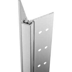 Stanley - Continuous Hinges; Type: Full Mortise ; Mount Type: Full Mortise ; Overall Length (Inch): 95; 95 ; Hinge Material: Aluminum ; Width (Decimal Inch): 4.4375 ; Thickness (Decimal Inch): 0.1120 - Exact Tooling