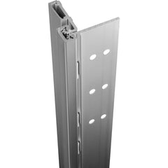 Stanley - Continuous Hinges; Type: Half Surface ; Mount Type: Half Surface ; Overall Length (Inch): 83; 83 ; Hinge Material: Aluminum ; Width (Decimal Inch): 3.6406 ; Thickness (Decimal Inch): 0.1120 - Exact Tooling