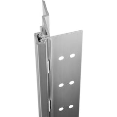 Stanley - Continuous Hinges; Type: Half Surface ; Mount Type: Half Surface ; Overall Length (Inch): 95; 95 ; Hinge Material: Aluminum ; Width (Decimal Inch): 4.7188 ; Thickness (Decimal Inch): 0.1120 - Exact Tooling