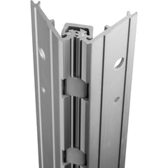 Stanley - Continuous Hinges; Type: Full Surface ; Mount Type: Full Surface ; Overall Length (Inch): 83; 83 ; Hinge Material: Aluminum ; Width (Decimal Inch): 3.4063 ; Thickness (Decimal Inch): 0.1120 - Exact Tooling