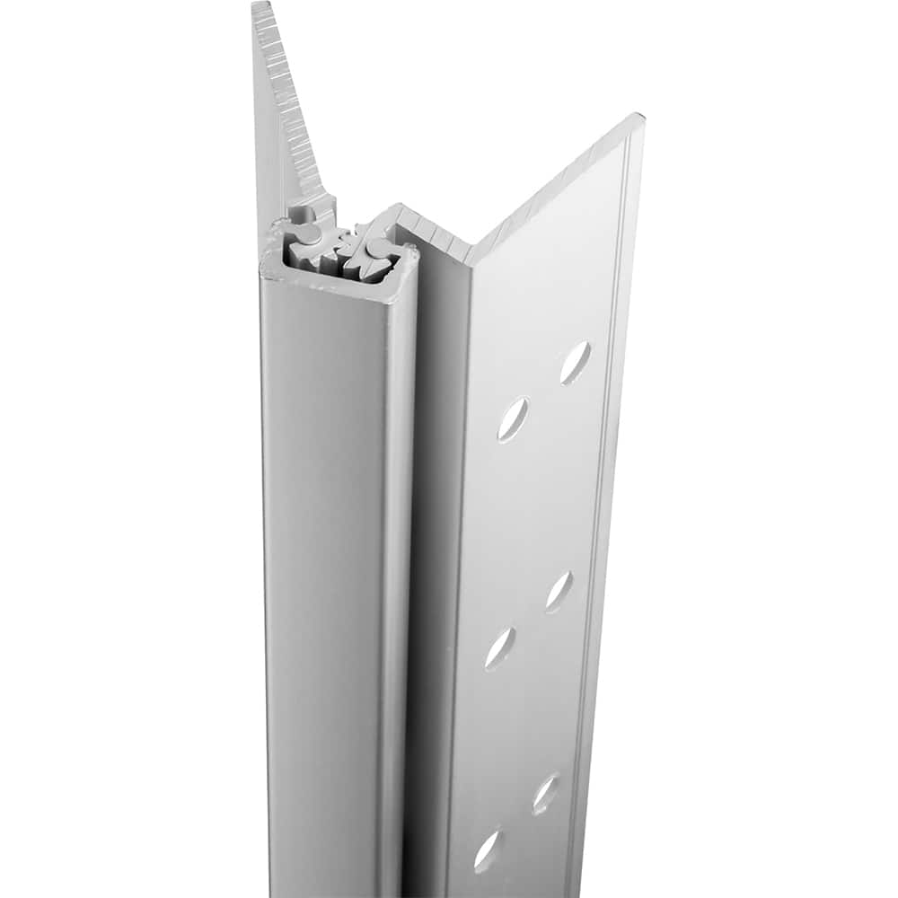 Stanley - Continuous Hinges; Type: Full Mortise ; Mount Type: Full Mortise ; Overall Length (Inch): 95; 95 ; Hinge Material: Aluminum ; Width (Decimal Inch): 3.9375 ; Thickness (Decimal Inch): 0.1120 - Exact Tooling