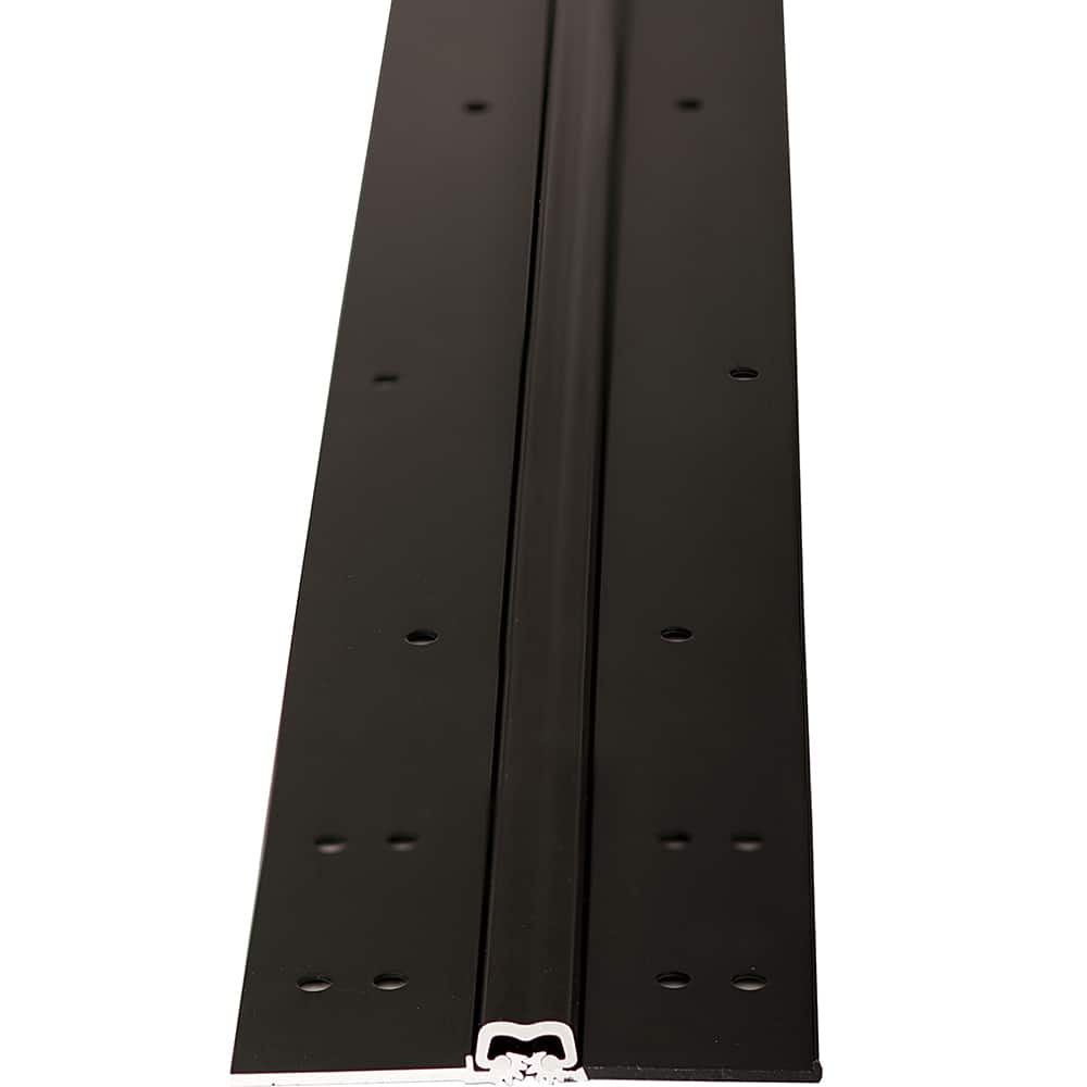 Stanley - Continuous Hinges; Type: Full Mortise ; Mount Type: Full Mortise ; Overall Length (Inch): 95; 95 ; Hinge Material: Aluminum ; Width (Decimal Inch): 4.75 ; Thickness (Decimal Inch): 0.1120 - Exact Tooling