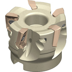 Sumitomo - Indexable Square-Shoulder Face Mills; Cutting Diameter (mm): 160.00 ; Arbor Hole Diameter (mm): 40.00 ; Lead Angle: 90 ; Overall Height (mm): 63.00000 ; Insert Compatibility: AOMT17; AOET17 ; Series: WEZ - Exact Tooling