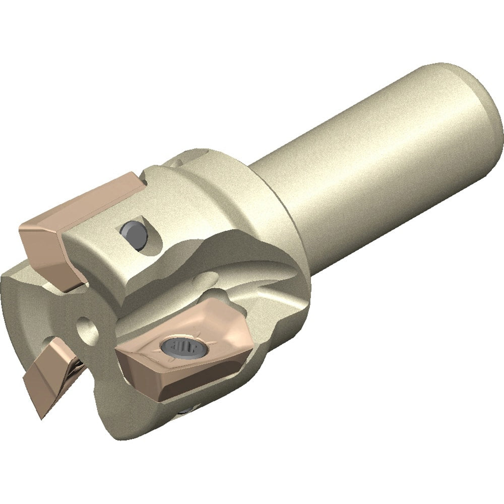 Sumitomo - Indexable Square-Shoulder End Mills; Cutting Diameter (mm): 32.00 ; Shank Type: Straight ; Shank Diameter (mm): 16.0000 ; Overall Length/Projection (mm): 70.00 ; Lead Angle: 90 ; Series: WEZ - Exact Tooling